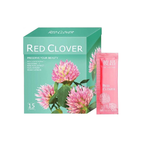 【彼昂BE YOUNG】RED CLOVER女神肌密-養顏美容配方(3g)15包/盒Ｘ2盒