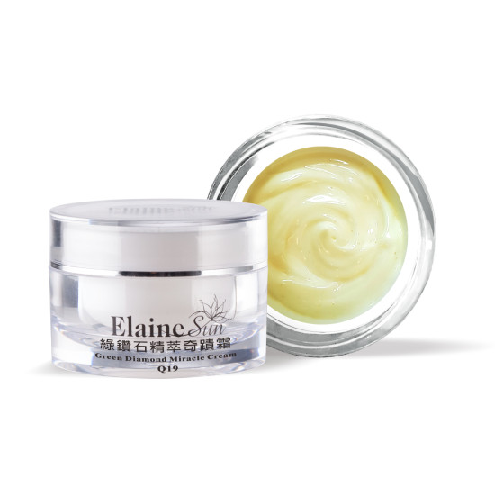 【Elaine伊徠恩】綠鑽石精萃奇蹟霜(50ml)Ｘ1瓶