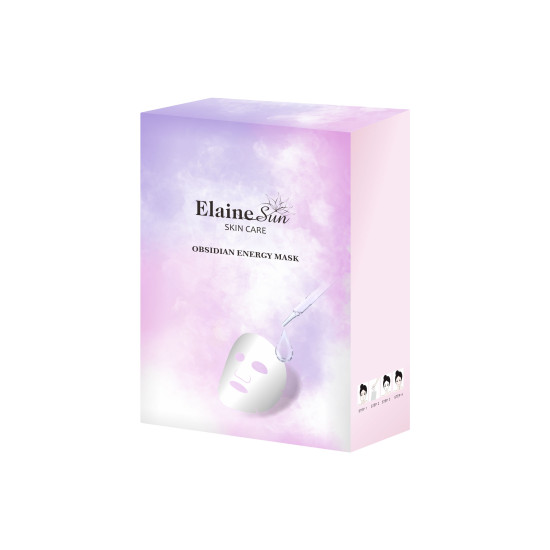 【Elaine伊徠恩】黑曜石能量面膜(5片/盒)Ｘ1盒