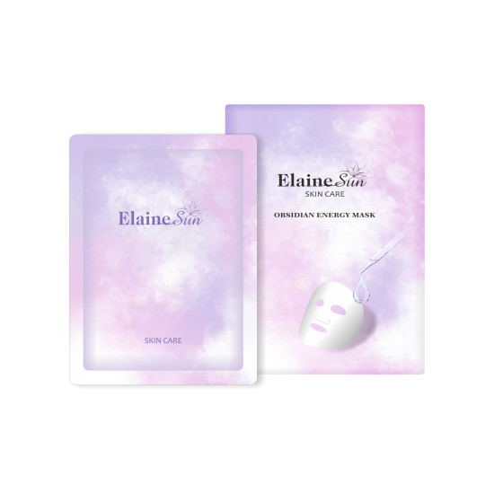 【Elaine伊徠恩】黑曜石能量面膜(5片/盒)Ｘ1盒